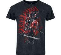 Deadpool Deadpool And Wolverine - Chimichangas T-Shirt schwarz in 3XL