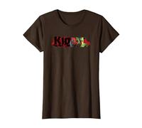 Deadpool Kidpool Saber Logo T-Shirt, Damen, Braun, 3XL