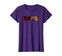 Deadpool Kidpool Saber Logo T-Shirt, Damen, Violett, 3XL