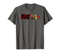 Deadpool Kidpool Saber Logo T-Shirt, Herren, Anthrazit, 3XL