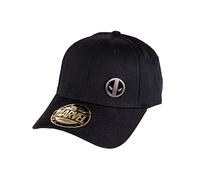 Deadpool Metal Badge Logo Unisex Cap schwarz