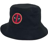 Deadpool Wendehut - Logo Plus Allover Männer Hut schwarz