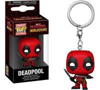 Funko Pop! Keychain: Deadpool & Wolverine - Deadpool - Neuartiger Schlüsselanhänger - Vinyl-Minifigur Zum Sammeln - Strumpffüller - Geschenkidee - Offizielle Handelswaren - Movies Fans - Minifigur