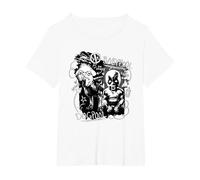 Deadpool & Wolverine Hundepool & Babypool T-Shirt, Damen Große Größen, Weiß, 3X