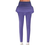 Deals of The Day Damen Sport Leggings Damen Mit Rock 2 In 1 Tennisrock Golf Skort Mit Hose Sportskort Laufskort Capris Gym 3/4 Yoga Pants Sport Lauf Fitness Workout Skort Caprihose Prime Angebote