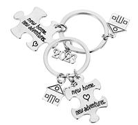 DEARMAMY 1 Paar Schlüsselanhänger Für Neue Hausbesitzer Passend Für Den Umzug Der Hausbesitzer Unverzichtbar Für Die Inneneinrichtung.