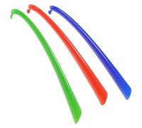 DEARMAMY 1 Satz Schuhlöffel Mit Haken Tragbarer Schuhspanner Kleiner Schuhlöffel Schuhhelfer Horn Zum Aufhängen Schuhlöffel Für Senioren Schuhlöffel Für Behinderte 3 Stück