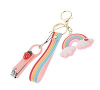 DEARMAMY 1 Stück Zarte Key Charm Paar Schlüsselanhänger Handtasche Charme