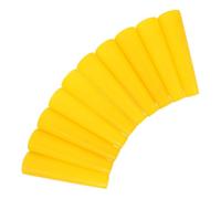 DEARMAMY 10 Stück Konische Kunststoff Garnspulen 3°30′ für Nähmaschinenzubehör Verwicklungsfreie Wickelröhren für Stricken Sticken und Bastelarbeiten