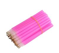DEARMAMY 100 Stück Kupferkopf Stift zum Perlen Malen DIY Perlenmalstift Stickerei Werkzeug Langlebiger Rosy Farbe Geeignet für Voll Teilbohrungen Geschenk für Handarbeitsfans 100pcs