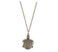 DEARMAMY 1Stk Bronze Schildkröte Vintage Taschenuhr Schlüsselband Digitaluhren für Herren Ring Retro Uhr genschenkideen mechanische Taschenuhr Schildkröten-Anhänger Zinklegierung