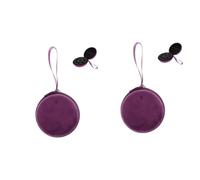 DEARMAMY 2 Stück Teilige Ätherische Öle Aufbewahrungstasche aus Samt und Stoßfestes Organizer Etui für Flaschen Tragbare Kosmetiktasche Schutzbox für Kleine Damen