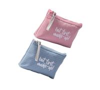 DEARMAMY 2stücke Schmink Taschen Reise-Kosmetiktasche Tragbar Organizer Für Kosmetik Und Waschutensilien Outdoor-Kosmetiktasche Geeignet Für Reisen Urlaub Und Camping Blau