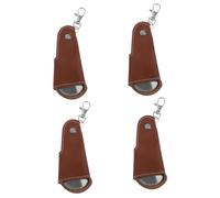 DEARMAMY 4 Stück Schuhlöffel Schlüsselanhänger Schuh-Helfer-Stick tragbarer Schuhlöffel Schuhanzieher Faltbarer Schuhlöffel fauler Schuhhelfer für Senioren Schuhlöffel kurzer Griff