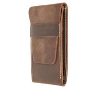 DEARMAMY Handgefertigte Uhrenreisetasche Tragbares Uhrenetui für Männer Doppeltes mit Rückenschutz Reisen und Geschenke Kompakte Uhrenaufbewahrung