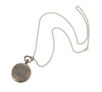 DEARMAMY Taschenuhr Vintage Metall Uhr Für Damen Herren Dekorative Antike Mechanische Retro Stil Uhr Für Erwachsene Geburtstag Hochzeit Geschenk