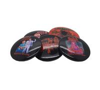 Death Skateboards Button-Pack Death Albums Mehrfarbig