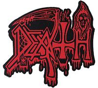 Death Cut Out Logo Patch
