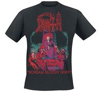 DEATH - Death Scream Bloody Gore T-Shirt schwarz XL