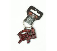 Death Human Logo Unisex Schlüsselanhänger schwarz/silberfarben Zinklegierung Band-Merch, Bands