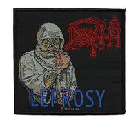 Death - Leprosy - Aufnäher Schwarz Onesize