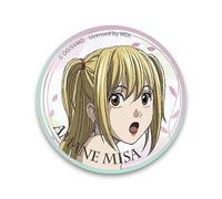 Death Note Badge Pins Anime Cosplay Ryuk Amane Misa Yagami Light Cartoon Metall Brosche für Kleidung Hut Rucksack Pins Schmuck Kinder Geschenk, 5.8cm, Metall
