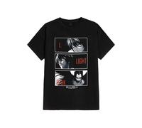 Death Note - Good, Bad, Shinigami - T-Shirt - Schwarz - L - 100% Baumwolle,Jersey Schwarz L