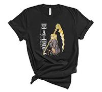 Death Note T-Shirt Misa Cosplay Kurzarm Rundhals T-Shirts Harajuku Anime T-Shirt für Unisex