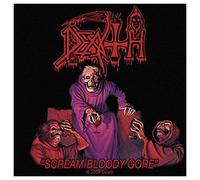 Death - Scream Bloody Gore Aufnäher/Patch | Badge Flicken Rocker Kutte Biker-Weste Death Metal