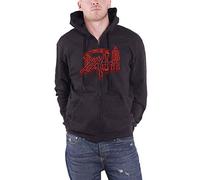 Death Scream Bloody Gore offiziell Herren Nue Schwarz Zipped Kapuzenpullover