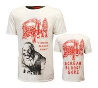 Death Scream Bloody Gore T-Shirt - offizielles Merchandise S Weiß