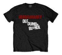Debbie Harry - T-Shirt # M Unisex Black # Def, Dumb & Blonde