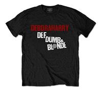 Debbie Harry - T-Shirt # S Unisex Black # Def, Dumb & Blonde