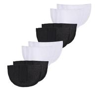 DECHOUS 4 Paar Schulterpolster aus Schwamm Selbstklebend Dünn 1cm rutschfest für Damenkleidung Businessanzüge Mäntel und Hemden Formgebend und Waschbar