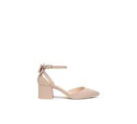 Pumps NERO GIARDINI "Nero Giardini Pumps Veloursleder", Damen, Gr. 37, beige, Schuhe Pumps (56789560-37) beige