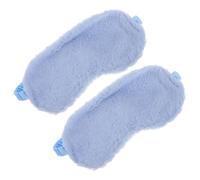 DECOMELODY 2stücke Schlafmaske Für Damen Und Herren Süße Plüsch-augenmaske Zum Schlafen Und Reisen Bequeme Augenabdeckung Mit Cartoon-design Effektive Lichtblockierung Mit Masken