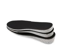 DECOMELODY EVA Unsichtbare Einlegesohlen Höhe Erhöhung Atmungsaktive Memory Foam Fersenerhöhung Rutschfest Dämpfung Einlegesohle für Arbeitsschuhe Sandalen Plattfüße Unisex