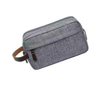 DECOMELODY Nylon Kosmetiktasche mit Reißverschluss Multifunktionale Kulturtasche für Herren Große Reisetasche und Wäschesack Praktische Aufbewahrungstasche für Reise und Handgepäck