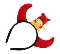 DECOMELODY Pferdehaarreif mit Plüsch-motiv Stirnband zum Frühlingsfest Haarreif mit Pferdemotiv für Mädchen und Damen Tierhaarreif für Kostüme und Partys