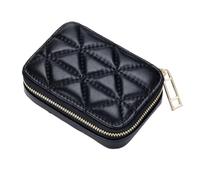 DECOMELODY Reise-Make-up-Tasche Aus Leder Tragbare Aufbewahrungstasche Für Damen Make-up-Organizer Multifunktions-lagerungstasche Lippenstifttasche Geeignet Für Reisen Und Outdoor