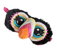 DECORNIJIA Flauschige Schlafmaske Kinder Plüsch Vogel Motiv Nachtmaske Lichtblockierend Reise Zubehör Komfortable Augenmaske für Mädchen Jungen