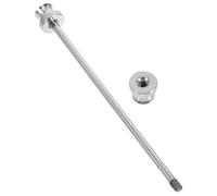 DECORNIJIA Ziernadel und Reversnadel aus Zinklegierung in Silber für Männer, elegante Krawattennadel mit glatter Oberfläche bei formellen Veranstaltungen