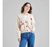 DEDICATED Cardigan Kanan Berries Weiss L