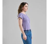 DEDICATED Damen T-Shirt - Rib Top Ven Purple Haze L