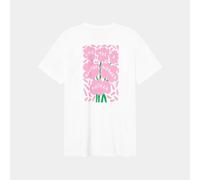 DEDICATED Herren T-Shirt Stockholm Magical Flowers Weiß XL