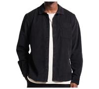 DEDICATED - Shirt Varberg Corduroy - Hemd, Gr. S, schwarz (BlackII)