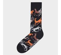 DEDICATED Sigtuna Socken Mustang Party - Black 36-40