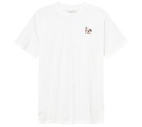 DEDICATED - T-Shirt Stockholm BBQ Emb - T-Shirt, Gr. XL, weiß (White)