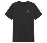 DEDICATED - T-Shirt Stockholm Small Paper Cut Bike - T-Shirt, Gr. XL, schwarz (Black)