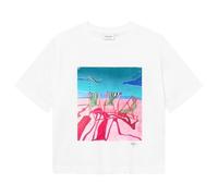 DEDICATED - Women's T-Shirt Vadstena - T-Shirt, Gr. M, weiß (DeckChairs)